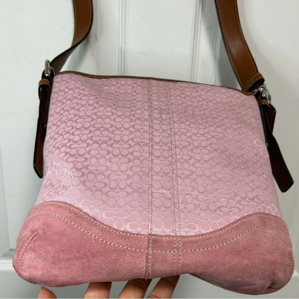 Coach Y2K F10944 Signature Pink Shoulder bag/Crossbody Bag